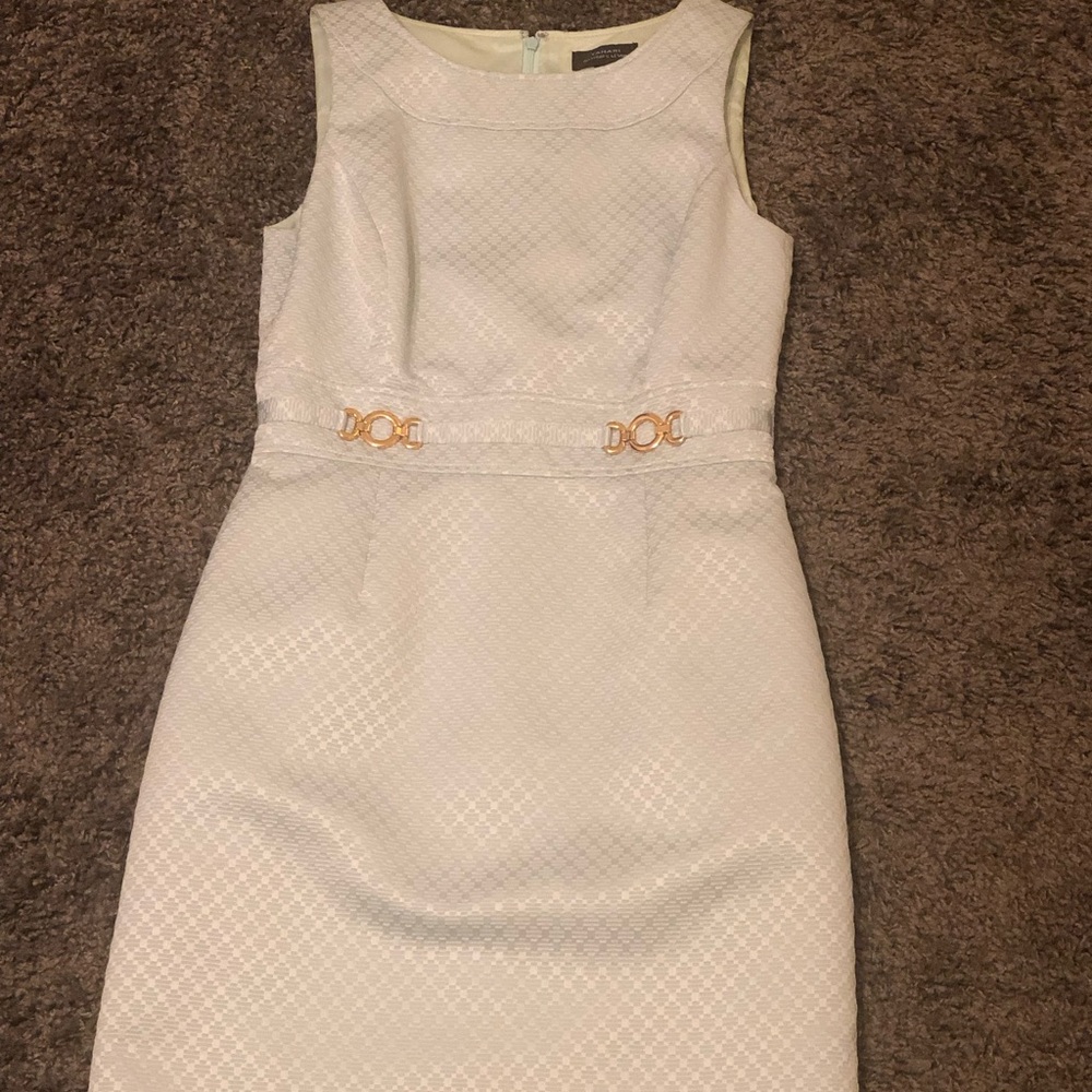 Tahari blue dress